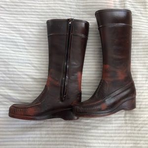 Vintage Winter Fashion Boots